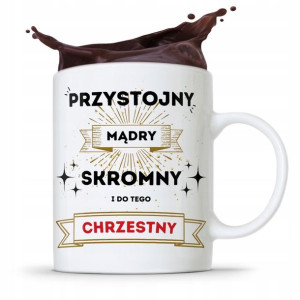 Dla Chrzestnego Chrzestnej Kubek Na Prezent