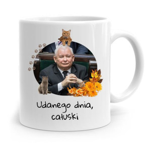 Kubek Śmieszny Prezesa Pis Jarosław Kaczyński