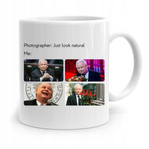 Kubek Śmieszny Prezesa Pis Jarosław Kaczyński