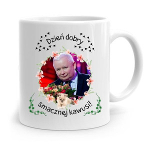 Kubek Śmieszny Prezesa Pis Jarosław Kaczyński