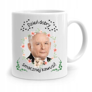 Kubek Śmieszny Prezesa Pis Jarosław Kaczyński