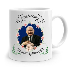 Kubek Śmieszny Prezesa Pis Jarosław Kaczyński