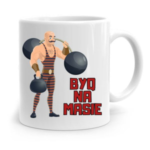 Kubek Śmieszny Zabawny Byq Na Masie Prezent