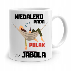 Kubek Śmieszny Zabawny Niedaleko Pada Polak Jabol