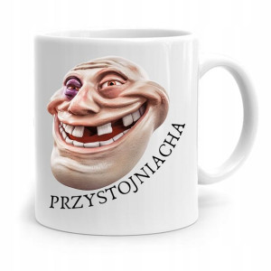 Kubek Śmieszny Zabawny Przystojniacha Prezent