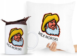 Zestaw Poduszka + Kubek Wędkarza Rybaka Prezent
