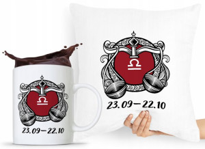 Zestaw Poduszka + Kubek Znaki Zodiaku Zodiakara