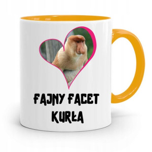 Kubek Żółty Dla Chłopaka Fajny Facet