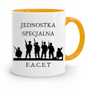 Kubek Żółty Dla Chłopaka Jednostka Specjalna Facet
