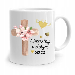 Dla Chrzestnego Chrzestnej Kubek Na Prezent