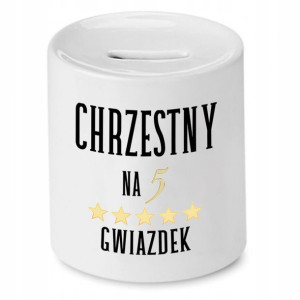 Dla Chrzestnego Chrzestnej Skarbonka Na Prezent
