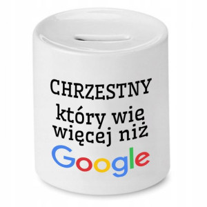 Dla Chrzestnego Chrzestnej Skarbonka Na Prezent
