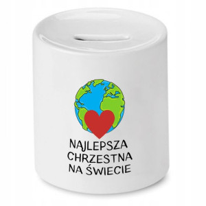 Dla Chrzestnego Chrzestnej Skarbonka Na Prezent