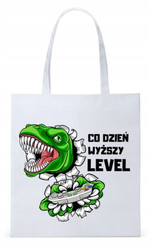 Dla Chłopaka Męża Prezent Torba Eco Biała Shopper