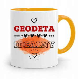 Kubek Żółty Dla Geodety Geodeta Idealny Prezent