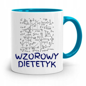 Dla Dietetyka Dietetyczki Kubek Błękitny Prezent