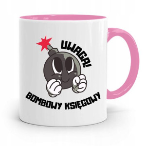 Kubek Różowy Prezent Dla Księgowej Księgowego