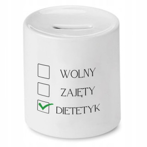 Dla Dietetyka Dietetyczki Prezent Skarbonka