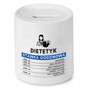Dla Dietetyka Dietetyczki Prezent Skarbonka