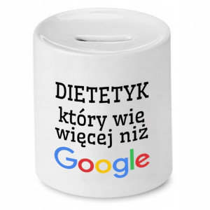 Dla Dietetyka Dietetyczki Prezent Skarbonka