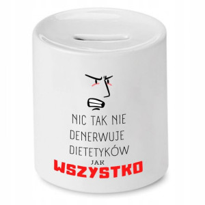 Dla Dietetyka Dietetyczki Prezent Skarbonka