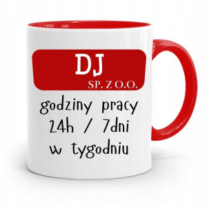 Dla Dja Muzyka Kubek Czerwony Dj Sp. Z O.o.