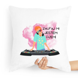 Dla Dja Muzyka Prezent Poduszka Zaufaj Mi Jestem