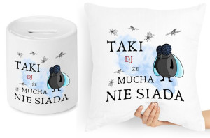 Dla Dja Zestaw Poduszka + Skarbonka Prezent
