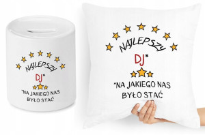 Dla Dja Zestaw Poduszka + Skarbonka Prezent