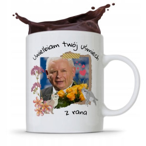 Kubek Śmieszny Prezesa Pis Jarosław Kaczyński