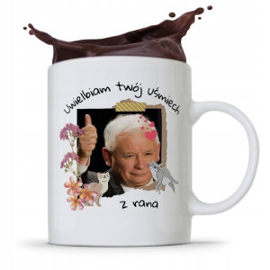 Kubek Śmieszny Prezesa Pis Jarosław Kaczyński