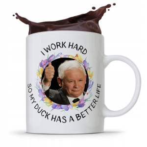 Kubek Śmieszny Prezesa Pis Jarosław Kaczyński