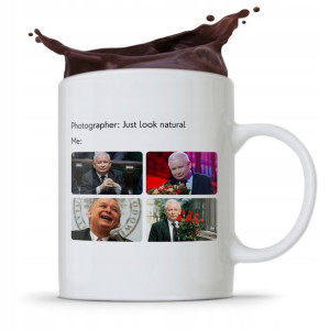 Kubek Śmieszny Prezesa Pis Jarosław Kaczyński