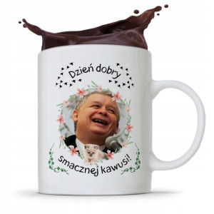 Kubek Śmieszny Prezesa Pis Jarosław Kaczyński