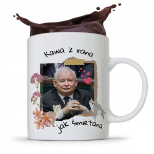 Kubek Śmieszny Prezesa Pis Jarosław Kaczyński