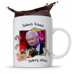 Kubek Śmieszny Prezesa Pis Jarosław Kaczyński