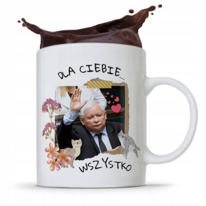 Kubek Śmieszny Prezesa Pis Jarosław Kaczyński