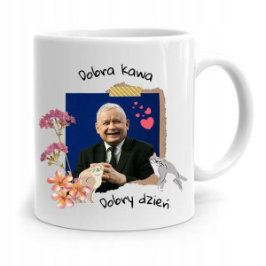 Kubek Śmieszny Prezesa Pis Jarosław Kaczyński