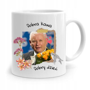 Kubek Śmieszny Prezesa Pis Jarosław Kaczyński