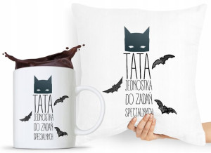 Zestaw Poduszka + Kubek Prezent Dla Taty Ojca