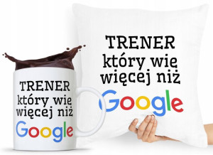 Zestaw Poduszka + Kubek Prezent Dla Trenera