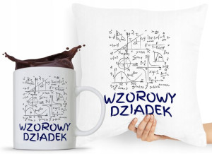 Zestaw Poduszka + Kubek Prezent Dzień Dziadka