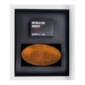 Zestaw Pakiet Brodacza mydło do brody 85ml + Szczotka Brodacza szczotka do