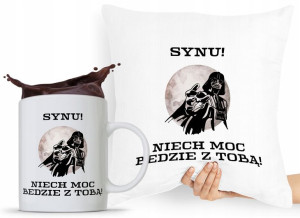 Zestaw Poduszka + Kubek Na Dzień Dziecka Dla Syna
