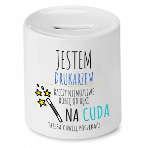 Dla Drukarza Skarbonka Na Prezent Na Urodziny