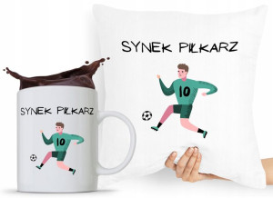 Zestaw Poduszka + Kubek Na Dzień Dziecka Dla Syna