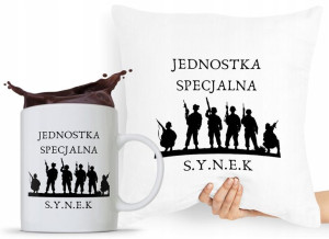 Zestaw Poduszka + Kubek Na Dzień Dziecka Dla Syna