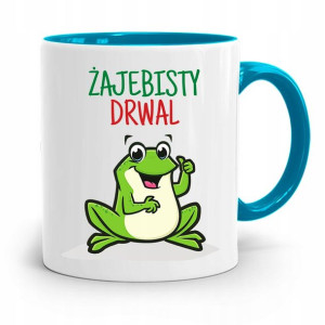 Dla Drwala Rębacza Kubek Błękitny Prezent Urodziny