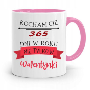 Kubek Różowy Na Walentynki Nie Tylko W Walentynki