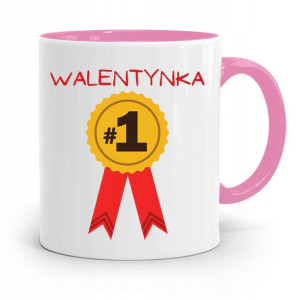 Kubek Różowy Na Walentynki Walentynka Nr1